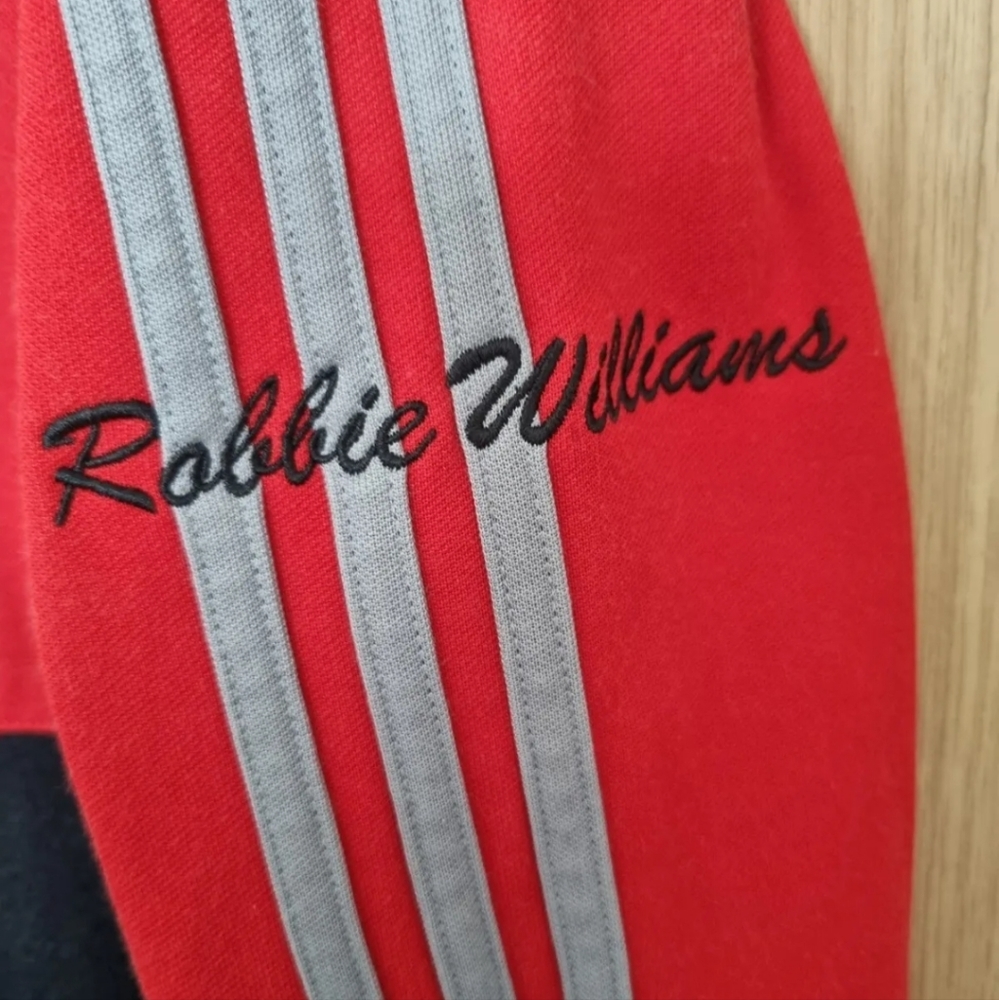 Adidas Originals x Robbie Williams track jacket sz small rare - Picture 4 of 9